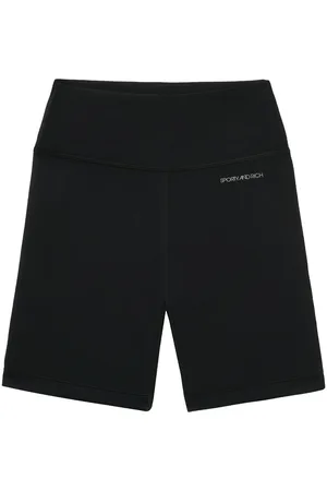 Sporty & Rich Bikershorts med logotryk