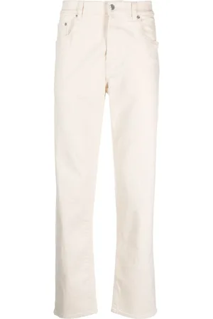 DEPARTMENT 5 Højtaljede jeans med logo-applikation