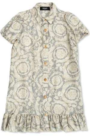 VERSACE Kort kjole med baroktryk