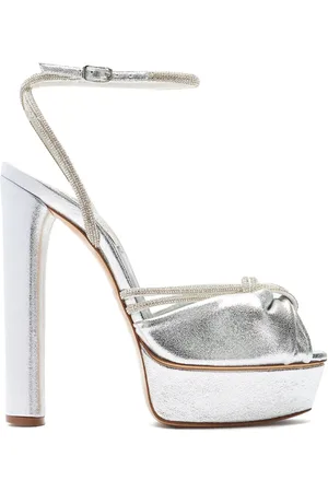 Casadei 140 mm Taylor Flora Wonder sandaler med plateausål