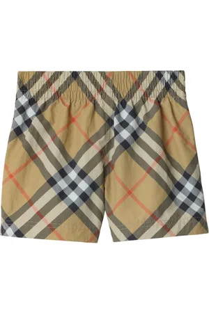 Burberry Vintage-ternede badeshorts