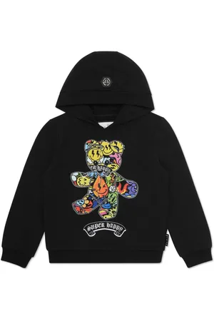 Philipp Plein Hættetrøje med bamsetryk