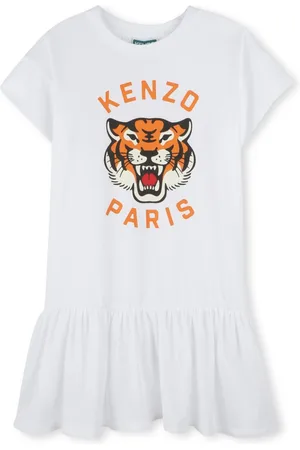 Kenzo Kjole med tigertryk