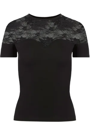 Nina Ricci Top med blondeindlæg