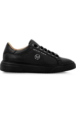 Philipp Plein Sneakers med sekskantet logo