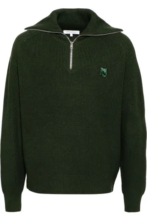 Maison Kitsuné Trøje med lynlåskrave