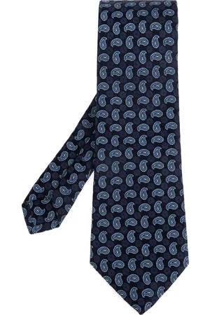 Etro Silkeslips med paisleytryk
