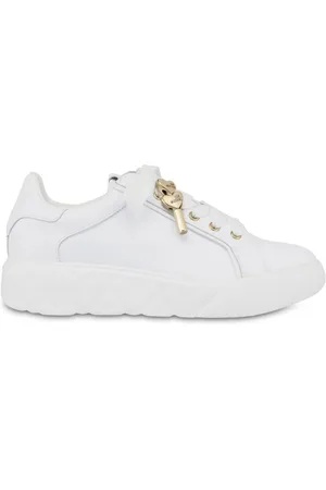 Moschino Sneakers med snøre og logo-vedhæng