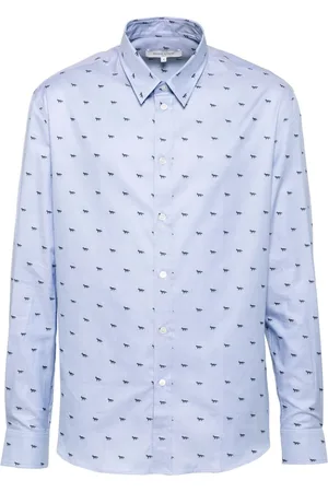 Maison Kitsuné Skjorte med rævetryk