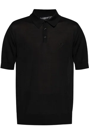 Dolce & Gabbana Polo med broderet logo