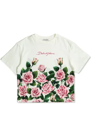 Dolce & Gabbana T-shirt med rosetryk