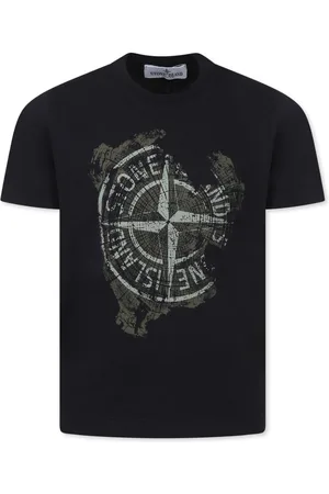 Stone Island T-shirt med logotryk