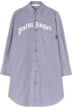 Palm Angels Mellemlang stribet kjole