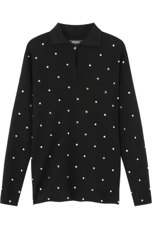 VERSACE Cielo Stellato polo-sweater