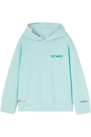 Palm Angels Hættetrøje med broderet logo