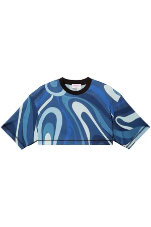 Puccini T-shirt med Marmo-tryk