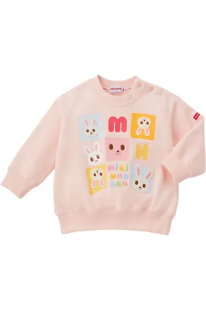 Miki House Sweatshirt med kanintryk