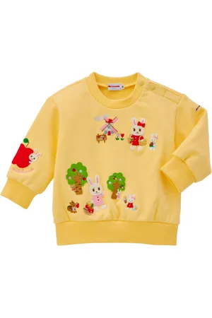 Miki House Sweatshirt med kaninmærke