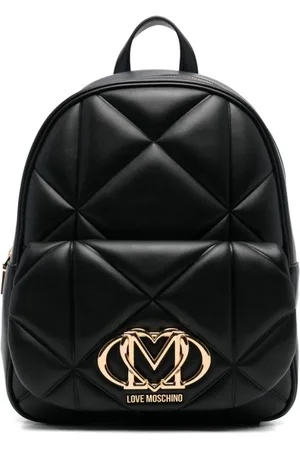 Moschino Rygsæk med logoplade