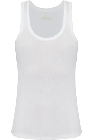 Isabel Marant Thea vest med logobroderi