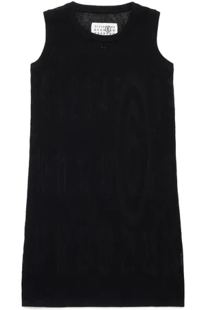 Maison Margiela Kjole i nummerjacquard