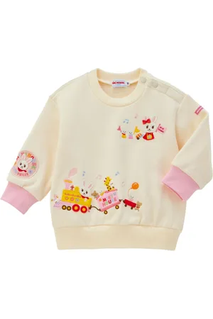 Miki House Sweatshirt med kaninmærke