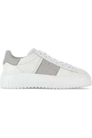 Hogan H-stripes low-top sneakers i læder