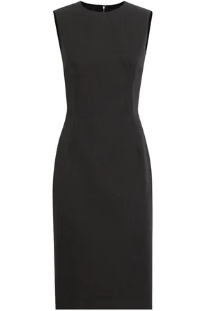 Dolce & Gabbana Stribet kjole med meleret effekt
