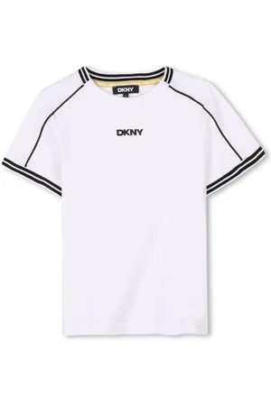 DKNY T-shirt med logotryk