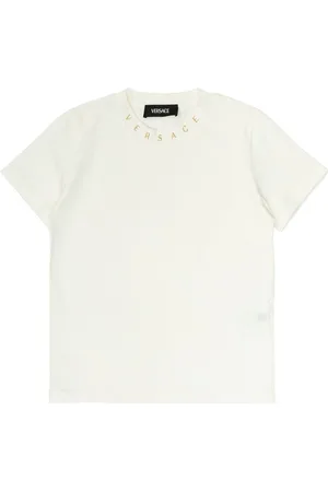 VERSACE T-shirt med logoudsmykning