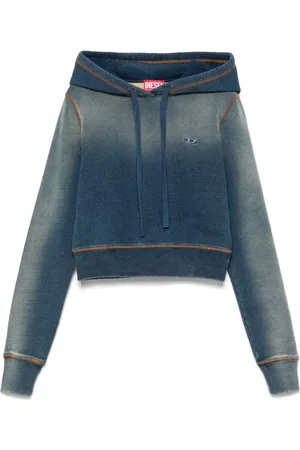 Diesel Hættetrøje med broderet logo
