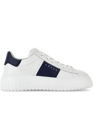 Hogan H-stripes low-top sneakers i læder