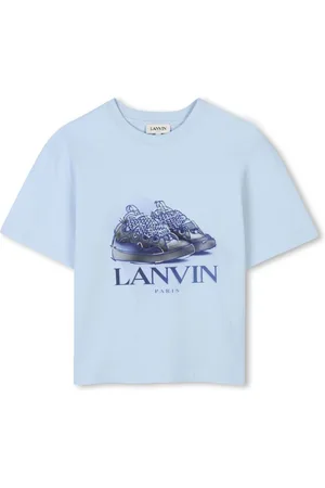 Lanvin T-shirt med buet tryk