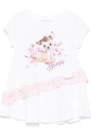 MONNALISA X Disney T-shirt med Bambi-tryk
