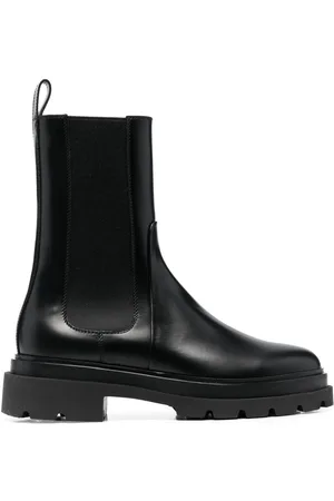 santoni Ankelstøvler med elastisk sidepanel