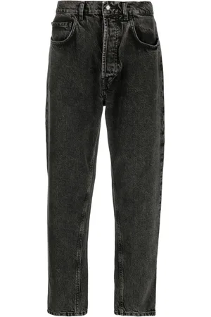 AMISH Jeans med smalle ben og mellemhøj talje