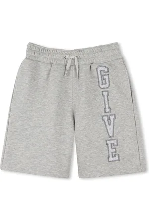 Givenchy Fleece-shorts med logo-broderi