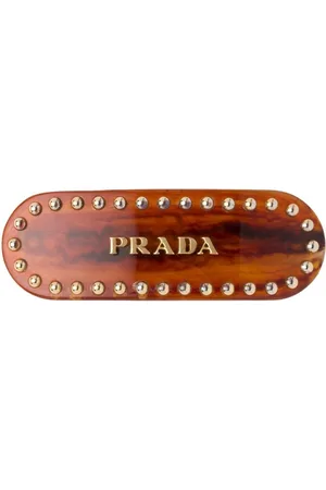 Prada Hårspænde med logobogstaver