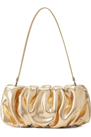 Staud Bean skuldertaske med metallisk finish