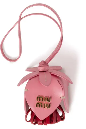 Miu Miu Læder-nøglering