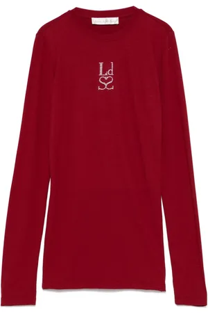 Ludovic De Saint Sernin T-shirt med logo-nitte