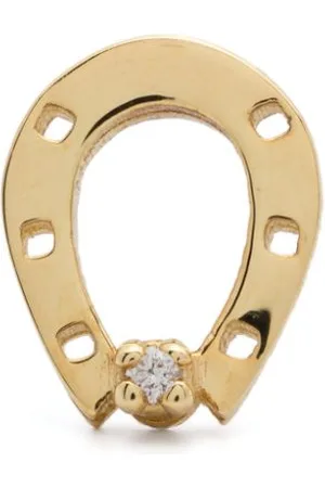 Aliita Mini Horseshoe ørering i 9 karat guld med diamant