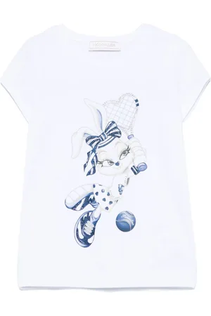 MONNALISA T-shirt med kanintryk
