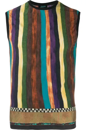 Jean Paul Gaultier ærmeløs tanktop med striber