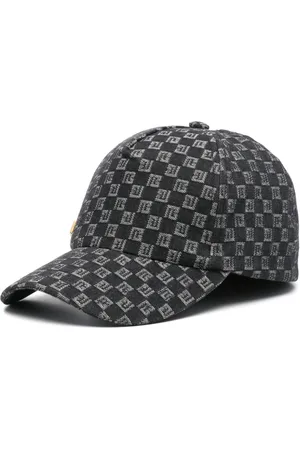 Balmain Baseballkasket med monogram-jacquard