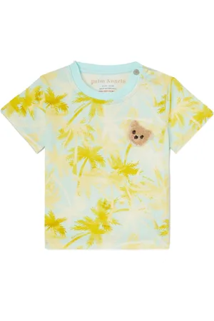 Palm Angels T-shirt med palmetryk