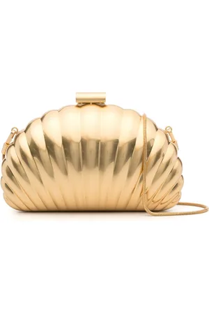 Simkhai Monet clutch med shell-motiv