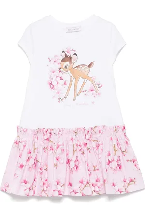 MONNALISA X Disney kjole med Bambi-tryk
