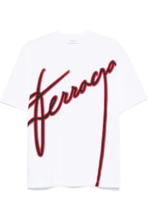 Salvatore Ferragamo T-shirt med logotryk