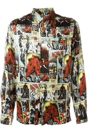 Jean Paul Gaultier Comic print shirt